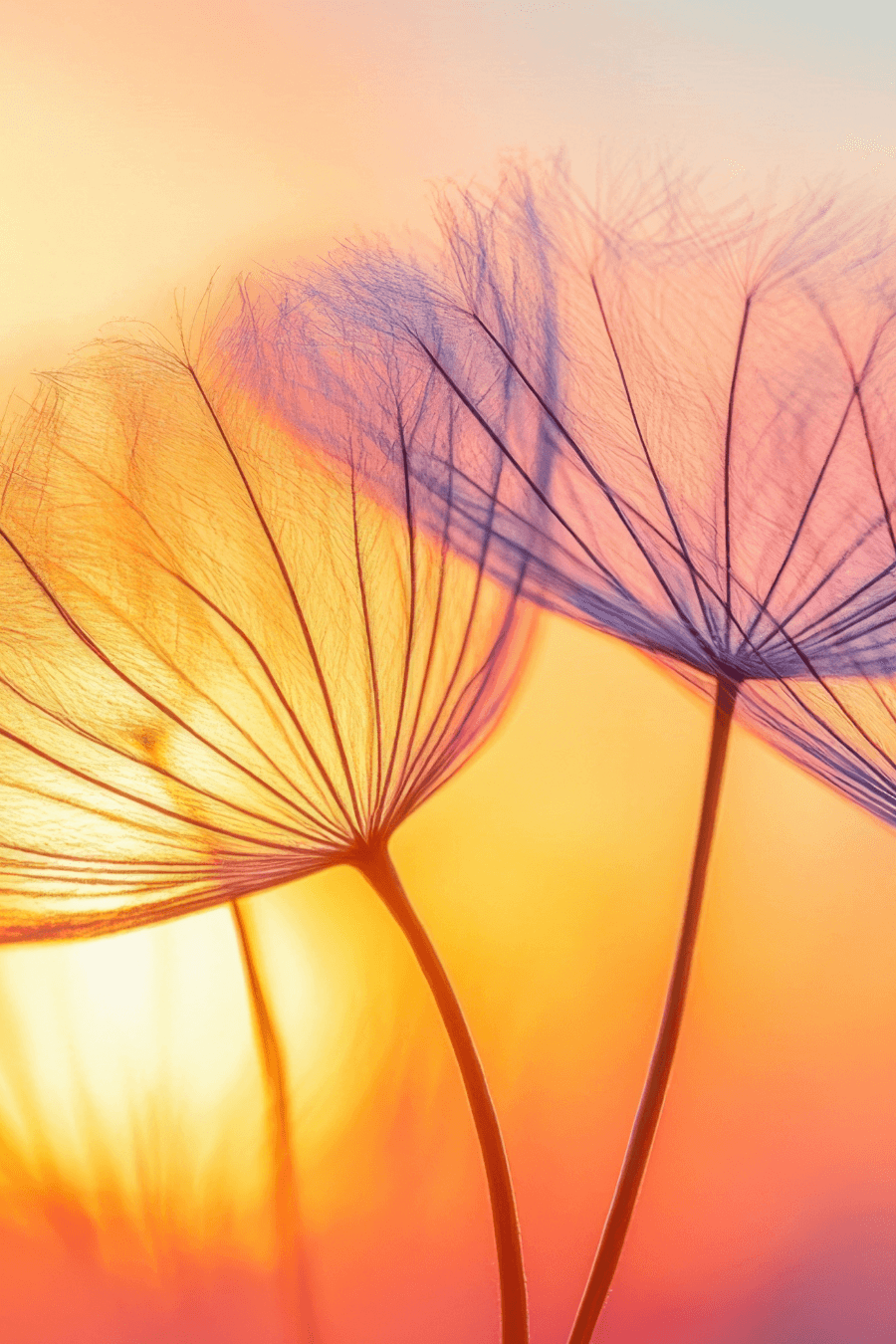 Dandeline spreading seeds of healing, hope and meaningful connections