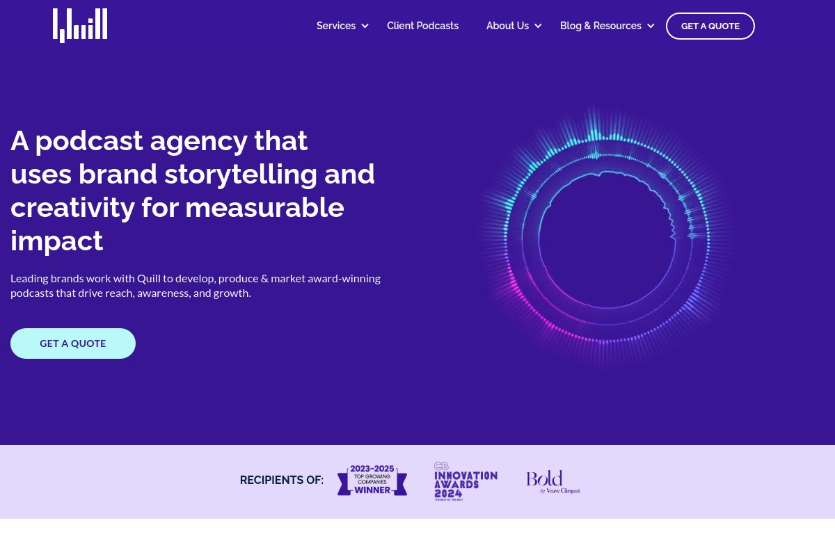 Quill Podcast Agency
