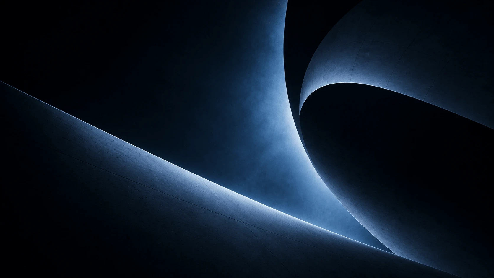 Abstract blue lights