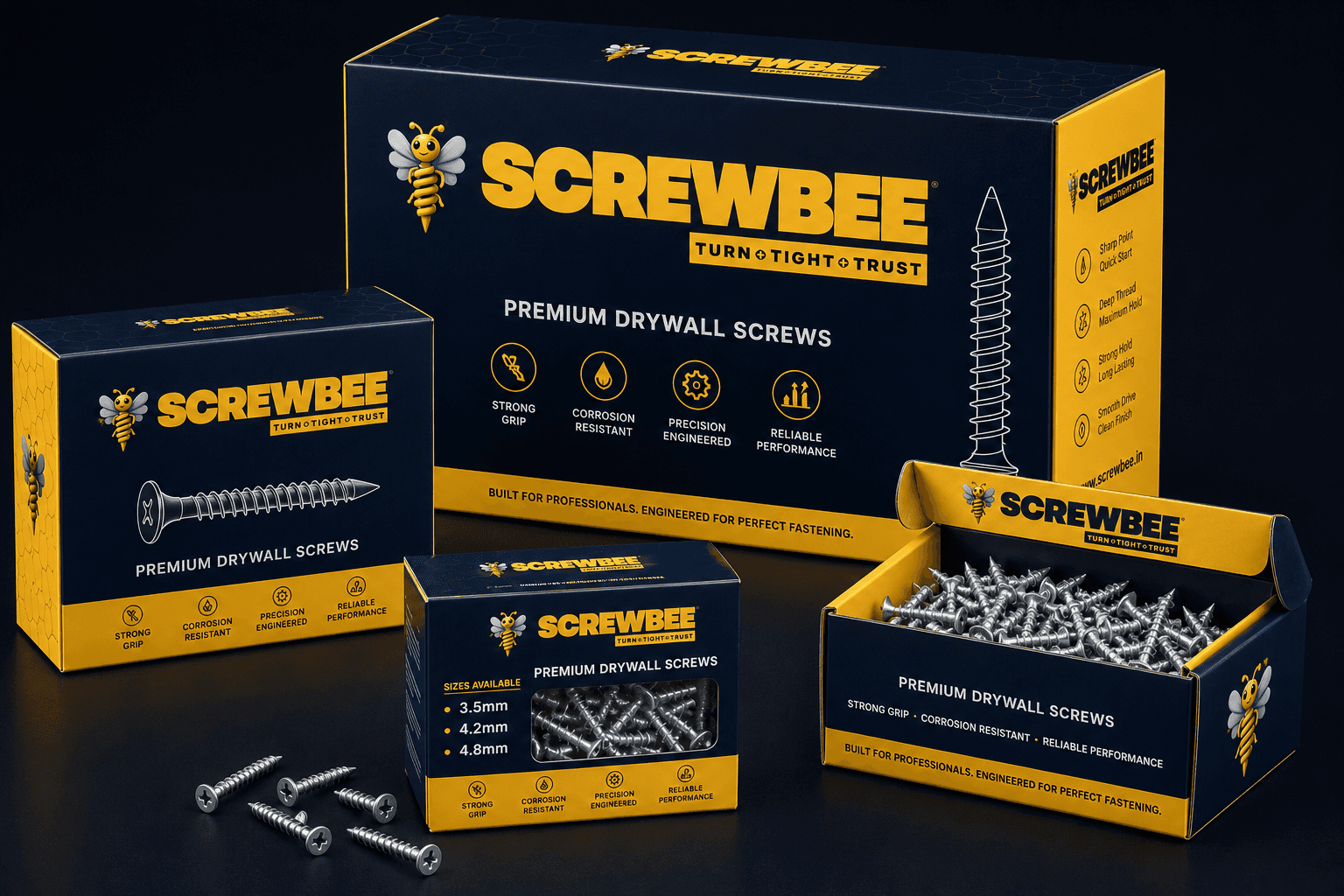 Screwbee Drywall Screws