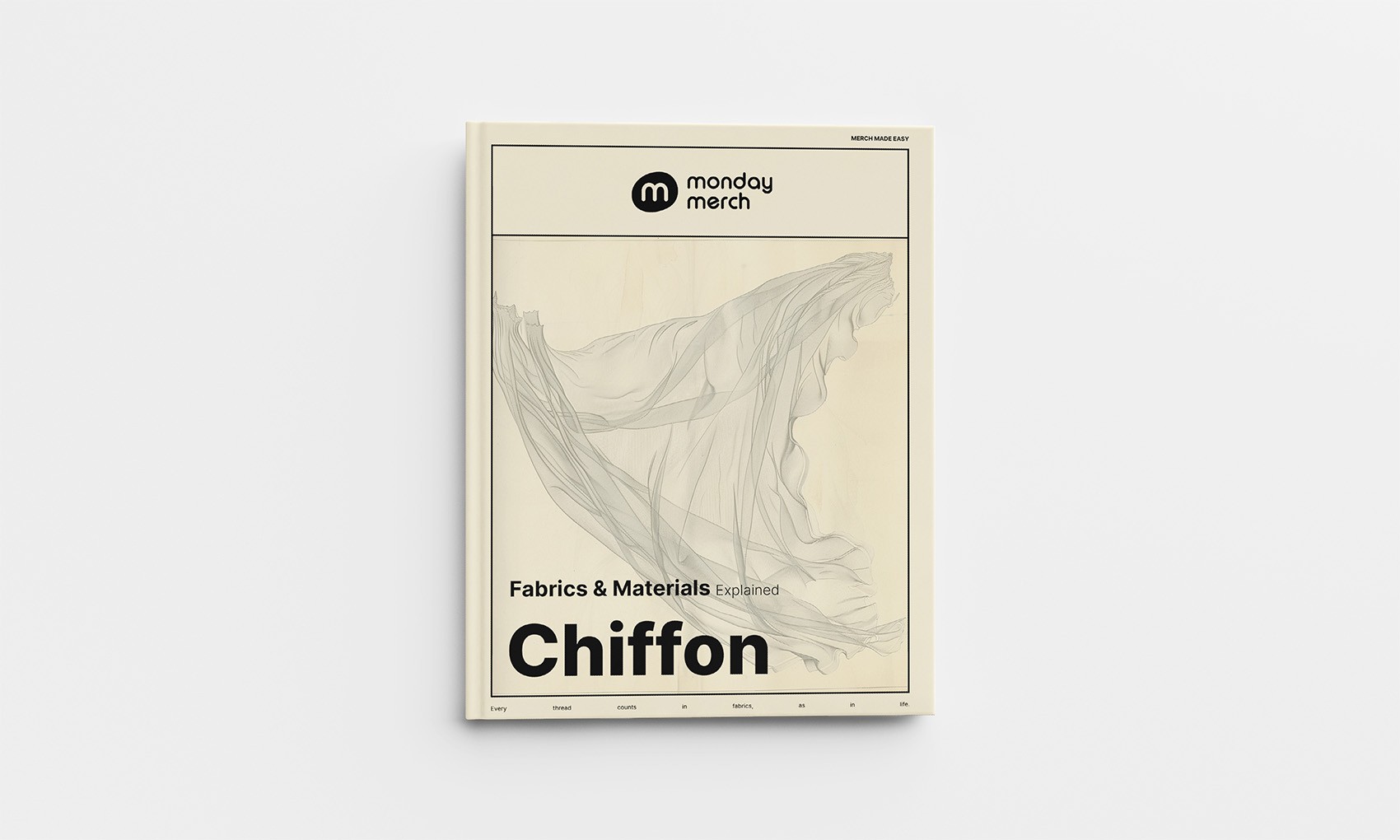 Monday Merch Fabrics and Materials Book Chiffon