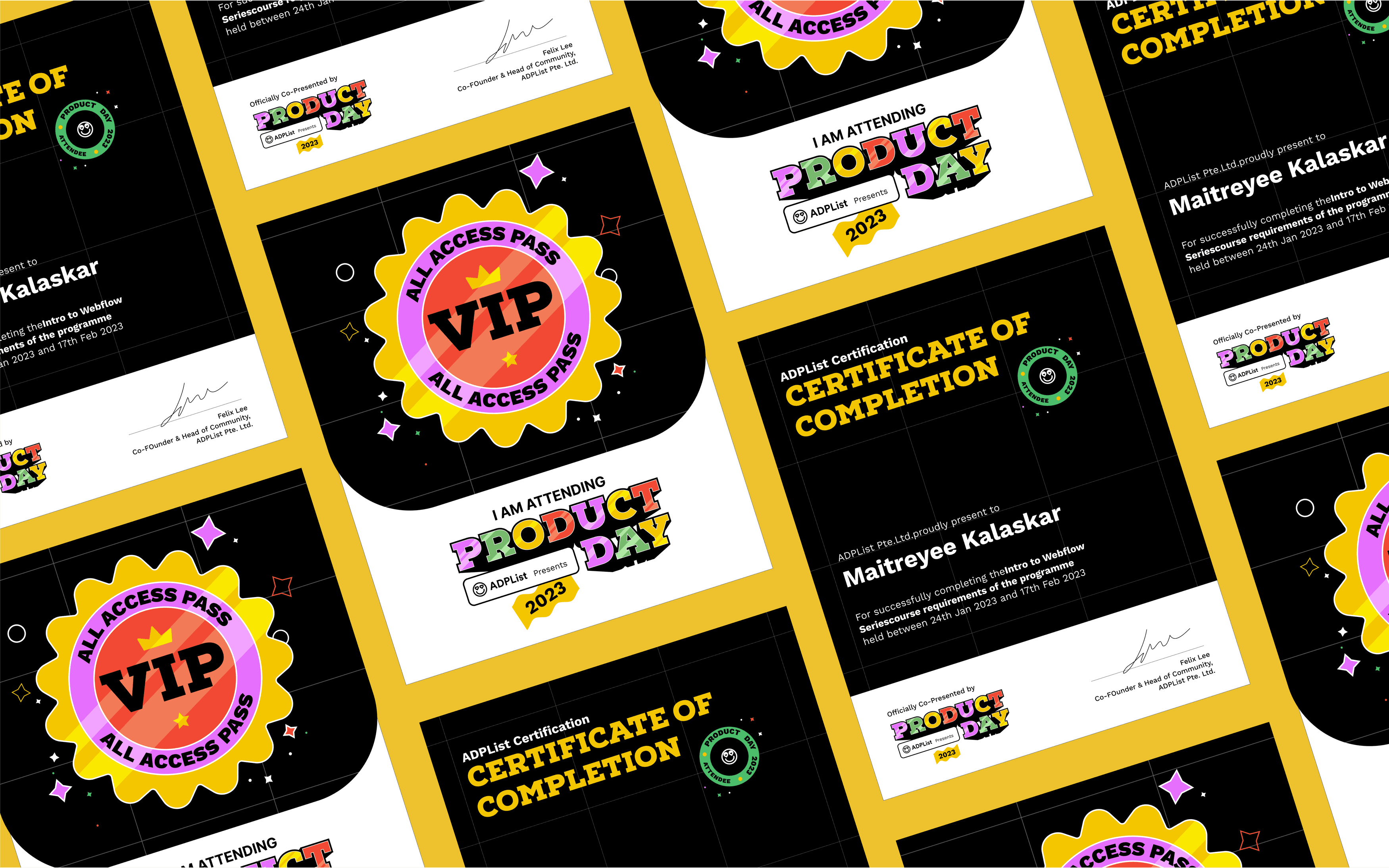 Product Day Digital Certificates