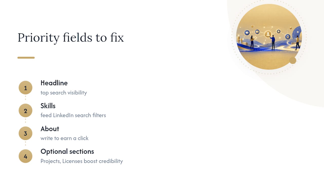 What the profile playbook gets wrong — overview diagram