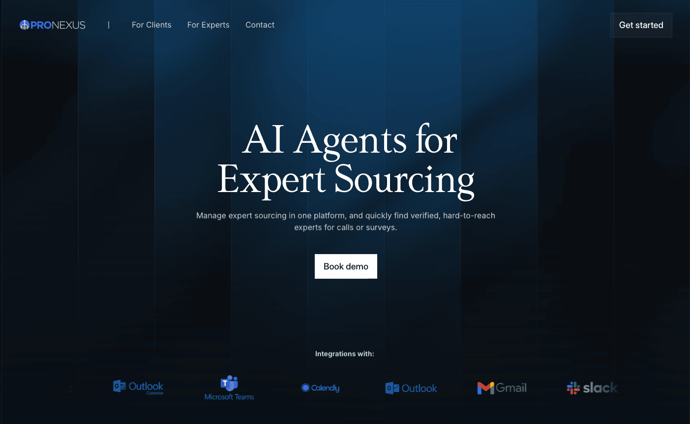 pronexus website preview