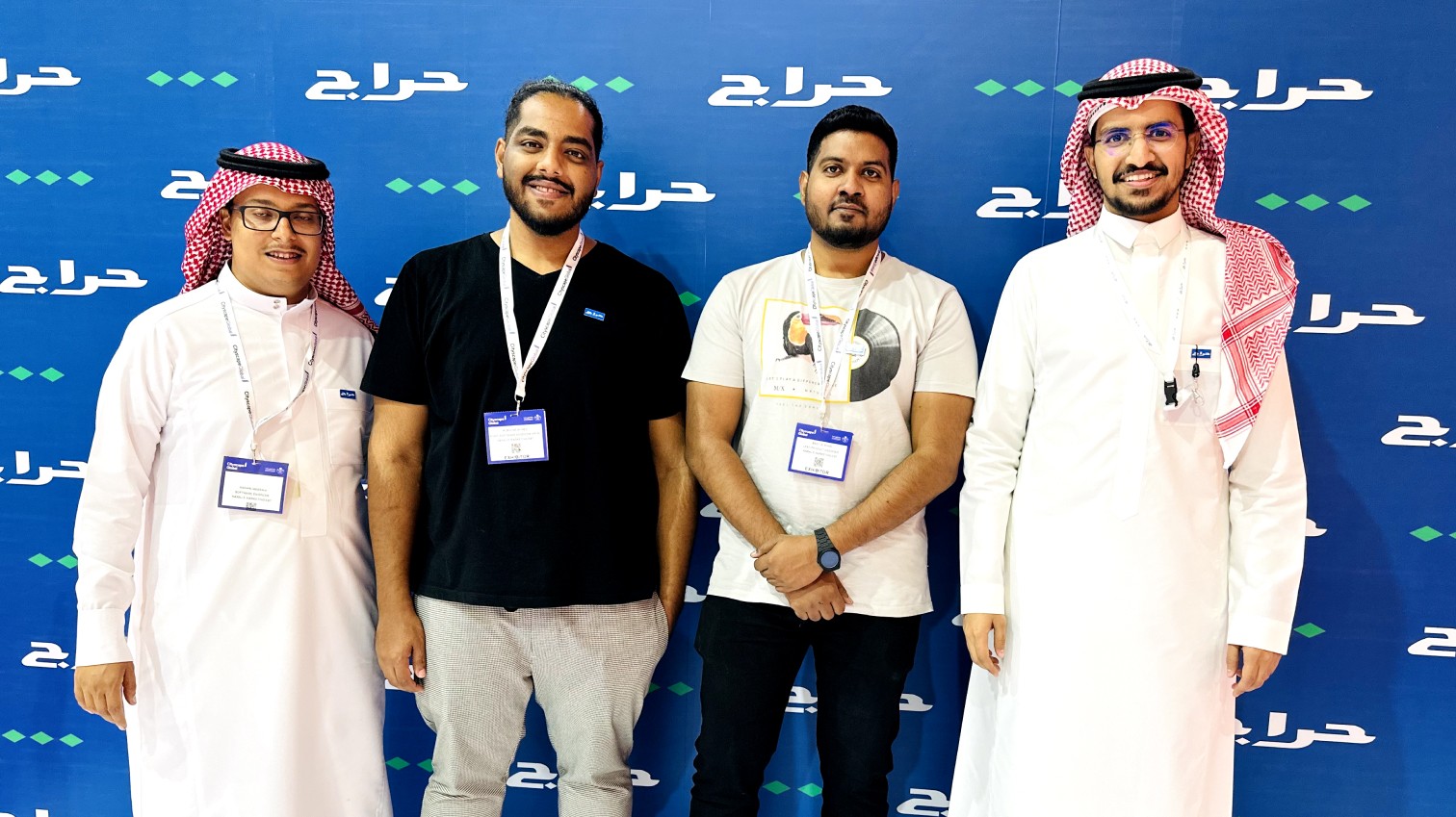 Basit, with his team, at industry events, where he loves to attend, engage, and share his expertise as a speaker