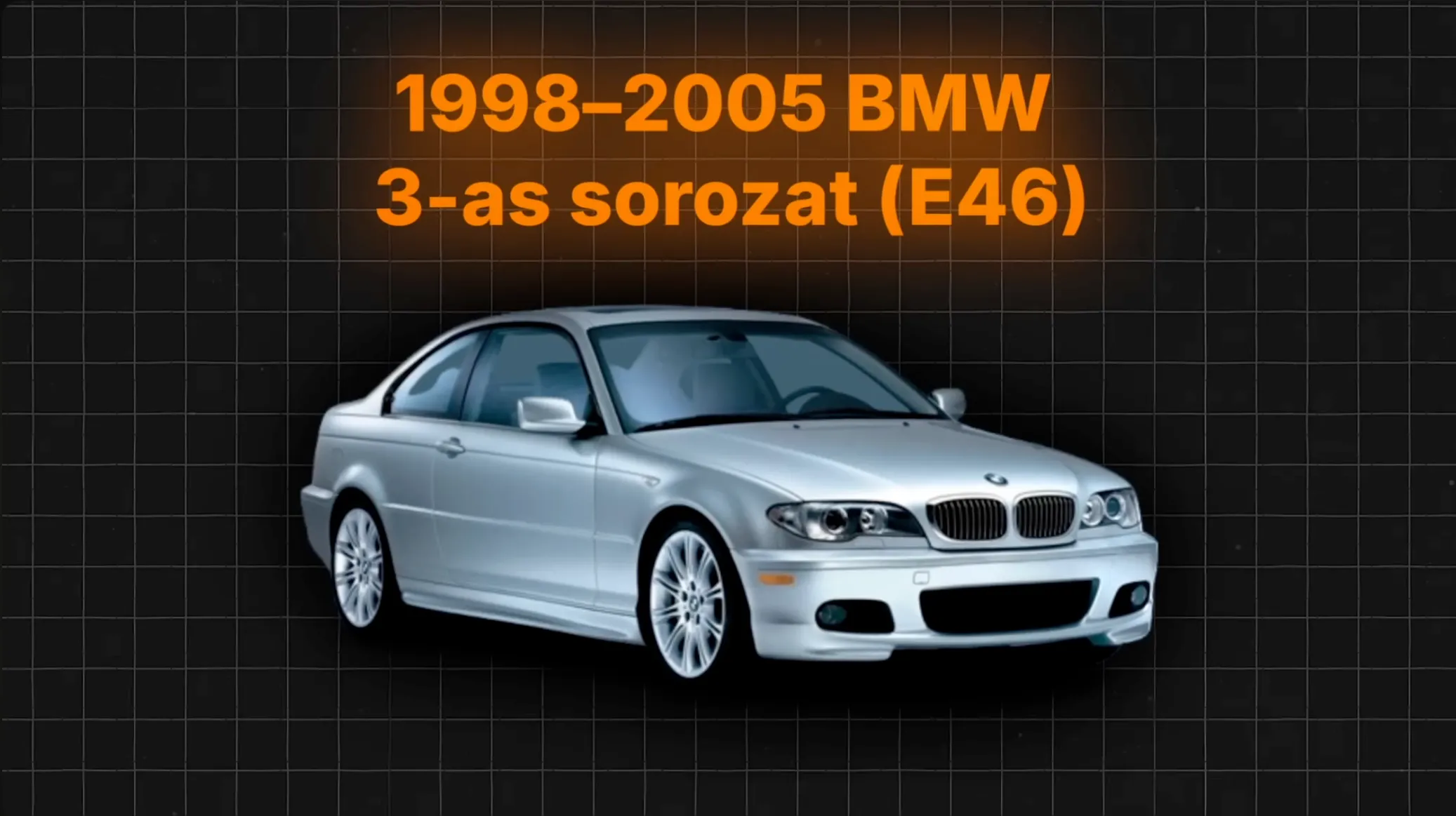 használt BMW E46