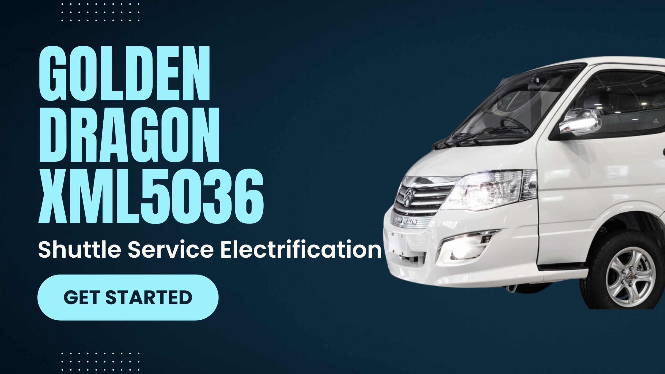 Golden Dragon XML5036 Shuttle Service Electrification