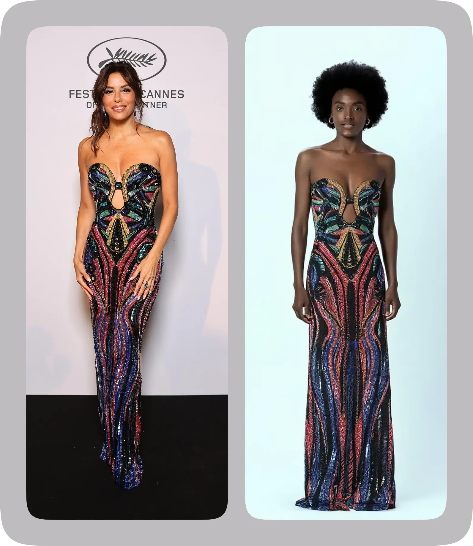 Eva Longoria outfit tryon image