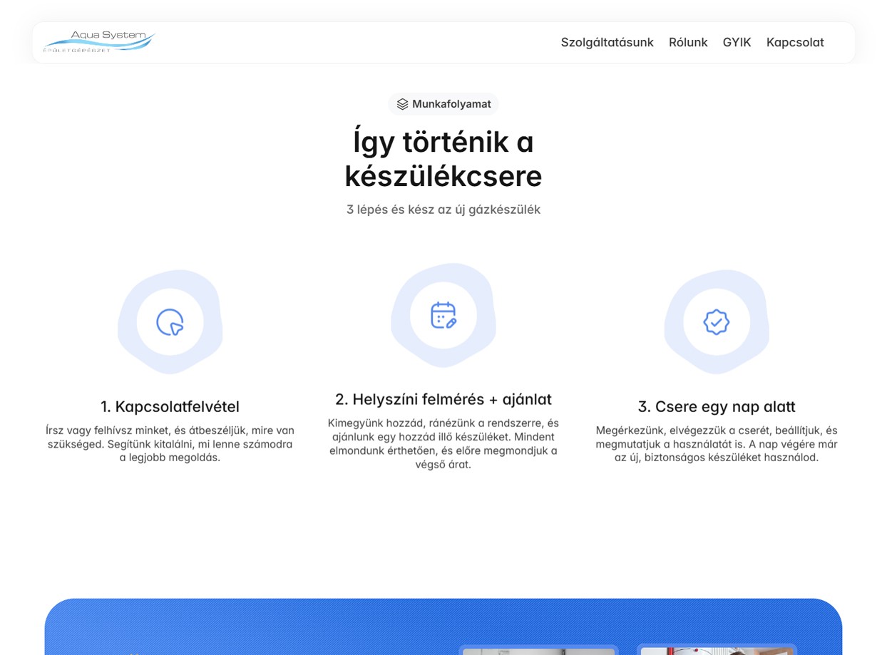 munkafolyamat szekció