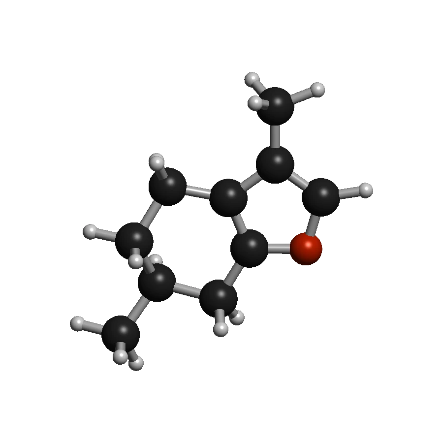 Menthofuran molecular structure