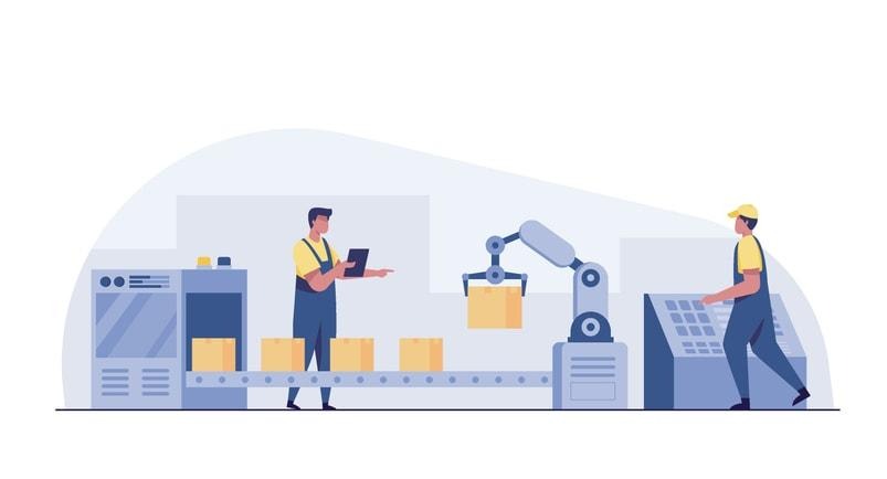 Quality control activities in manufacturing, highlighting the importance of product quality.