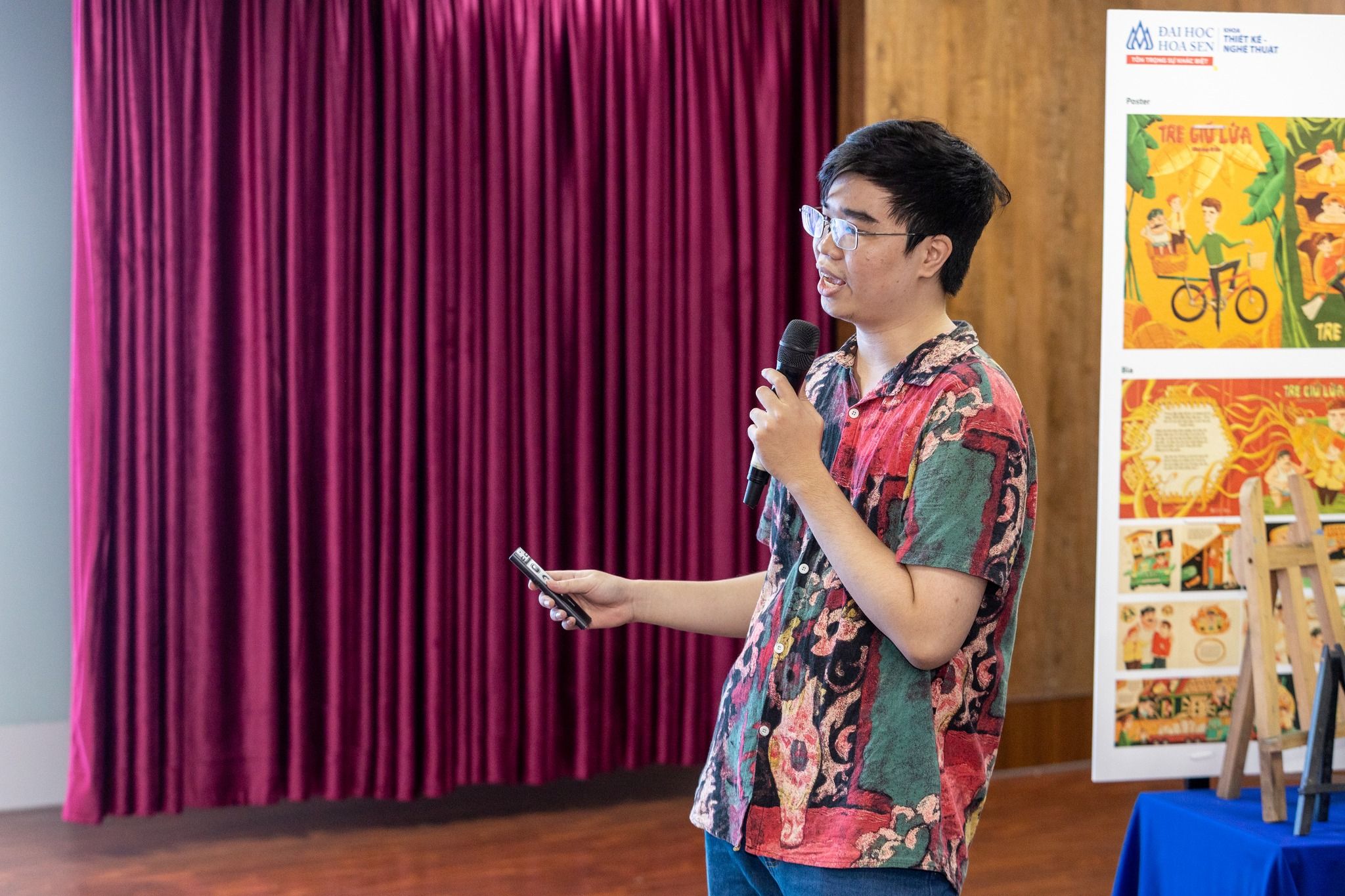 Bảo vệ đồ án tốt nghiệp ngành Nghệ thuật số HSU | Đào tạo gắn thực tiễn