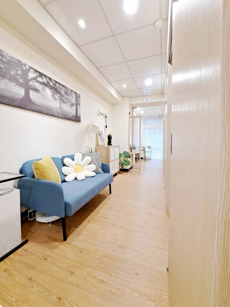 Woman receiving cosmetic skin treatment