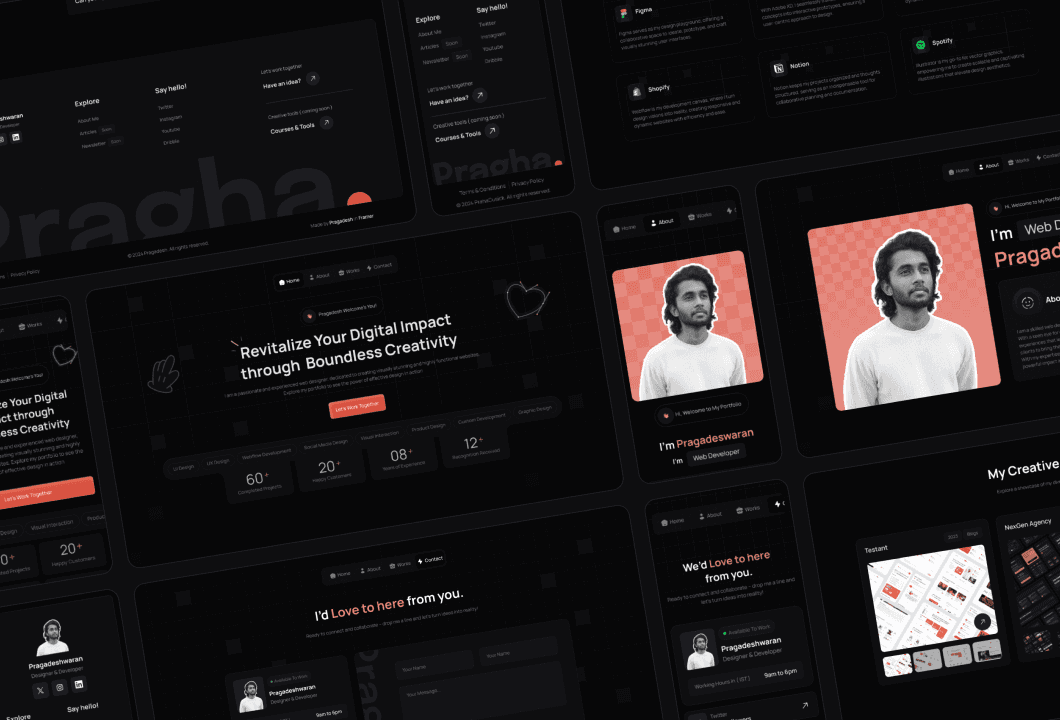 Work Showcase Website Thumbnail