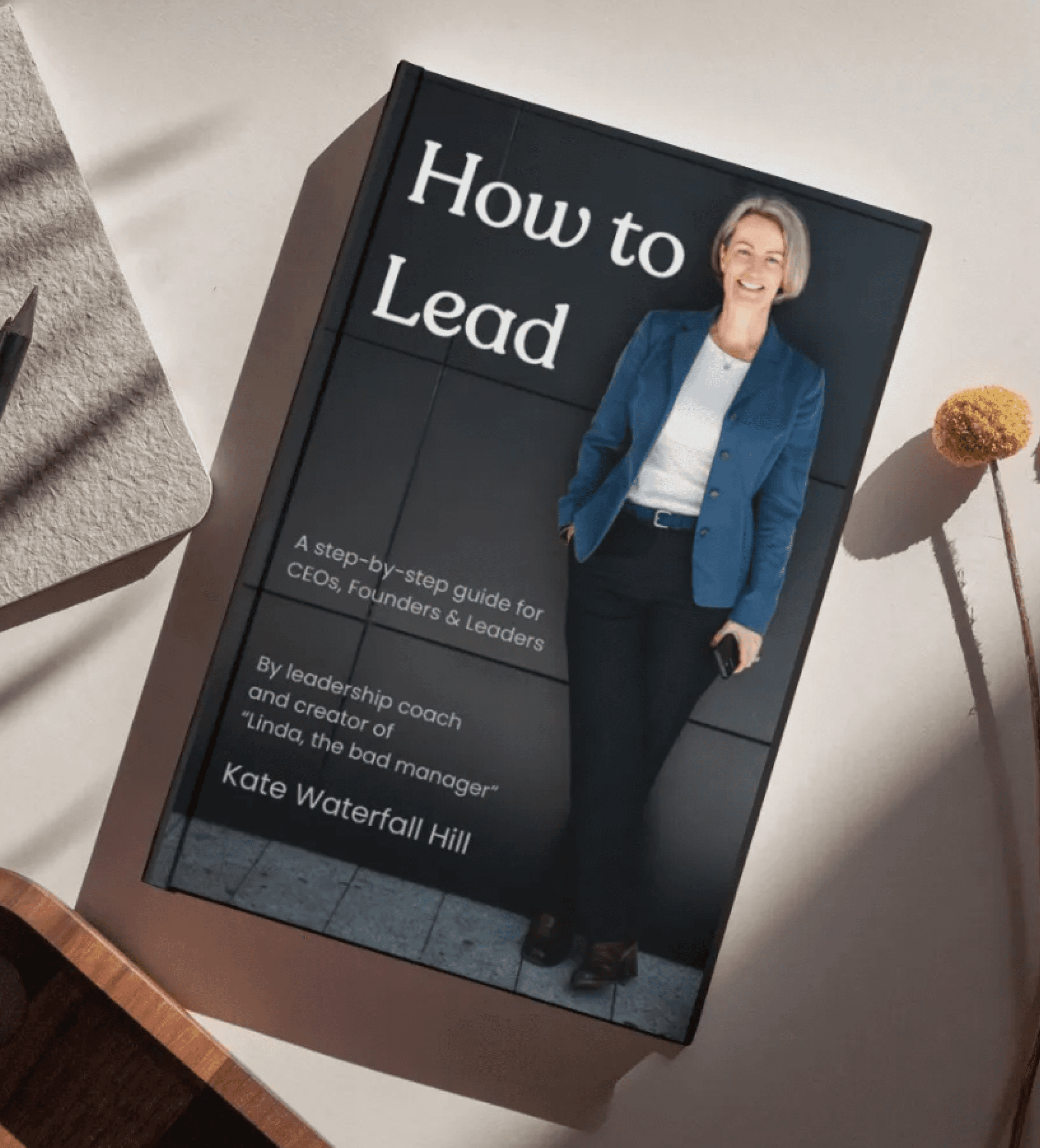 The cover of Kate's new book "How to Lead"