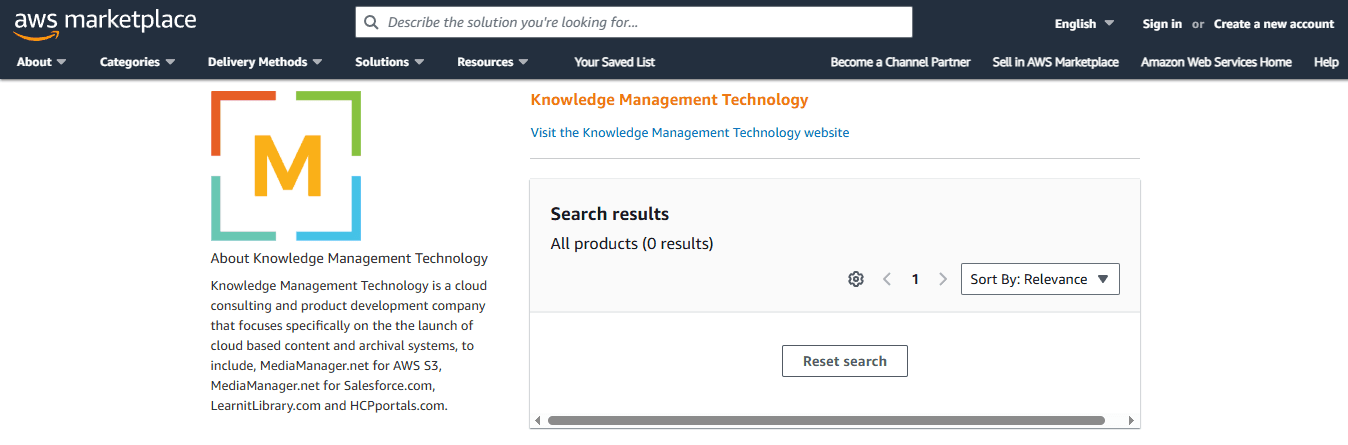 Amazon Knowledge Management System