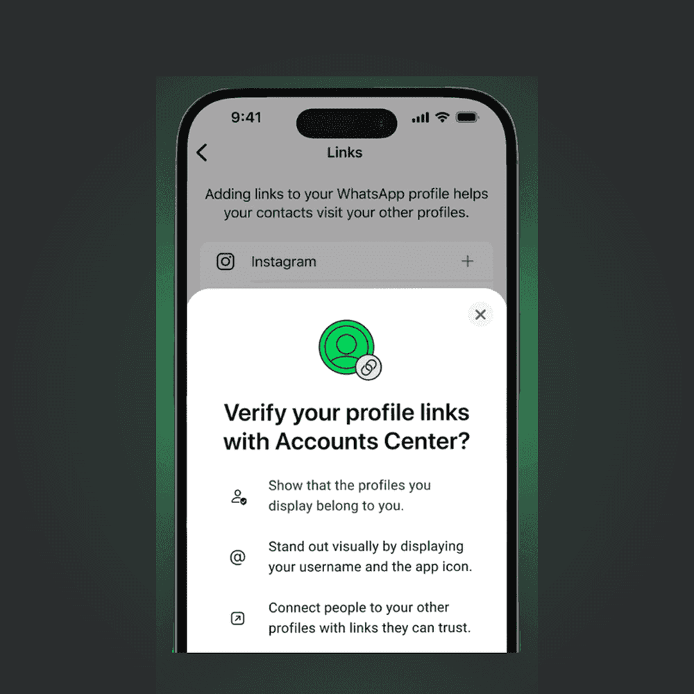 WhatsApp Verified Profile Links