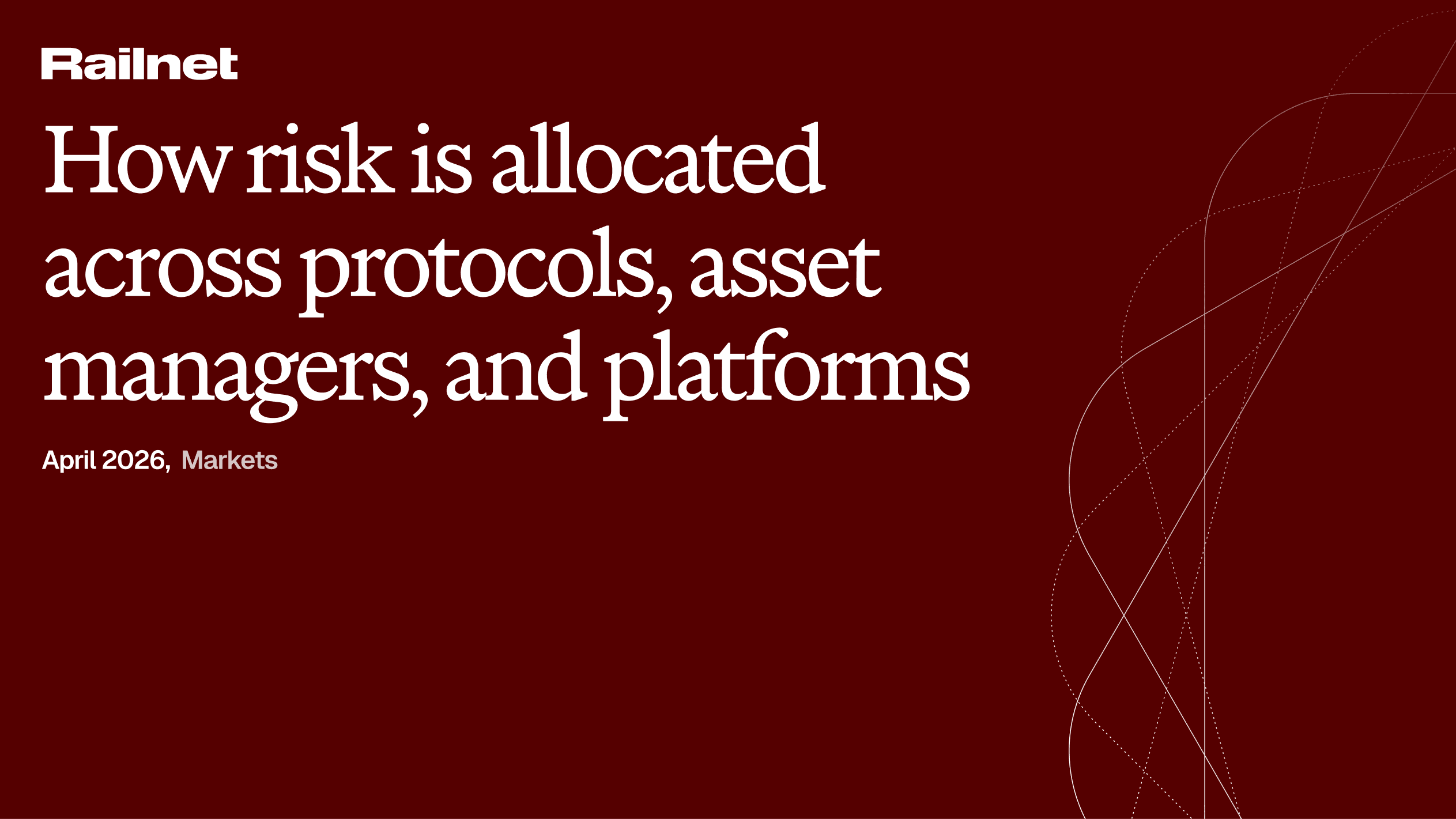 Understand how capital, liquidation, curation, and operational risks are distributed across DeFi — and what institutional-grade infrastructure solves. 