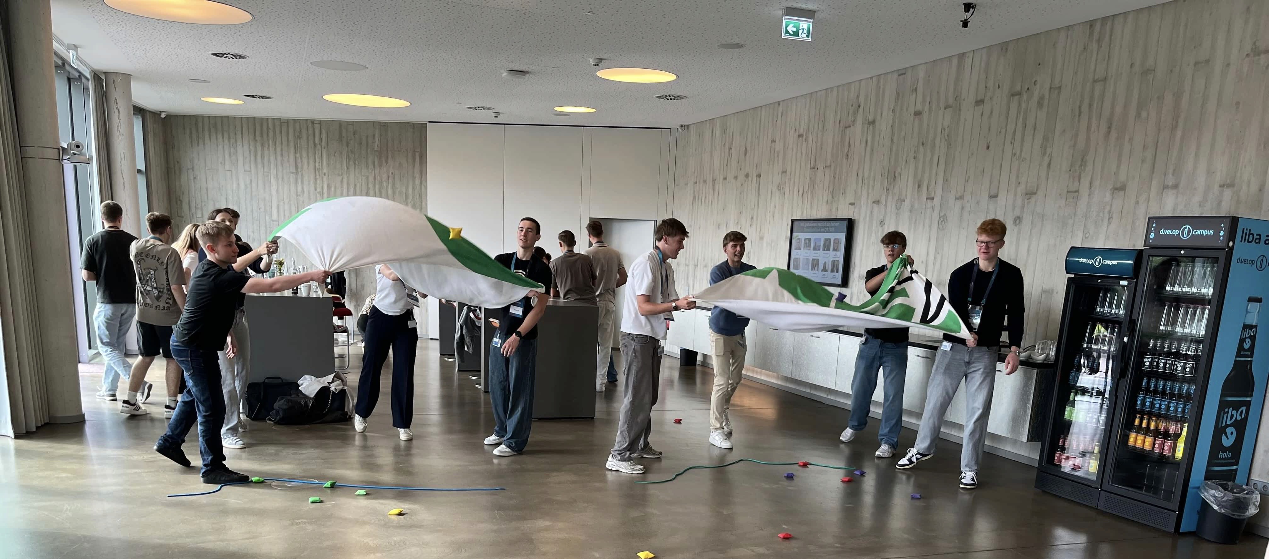 Verschiedene Snacks, gesundes Essen, Obst und Gemüse, Einblick aus einem Gesundheitstag von Strong Partners in Münster