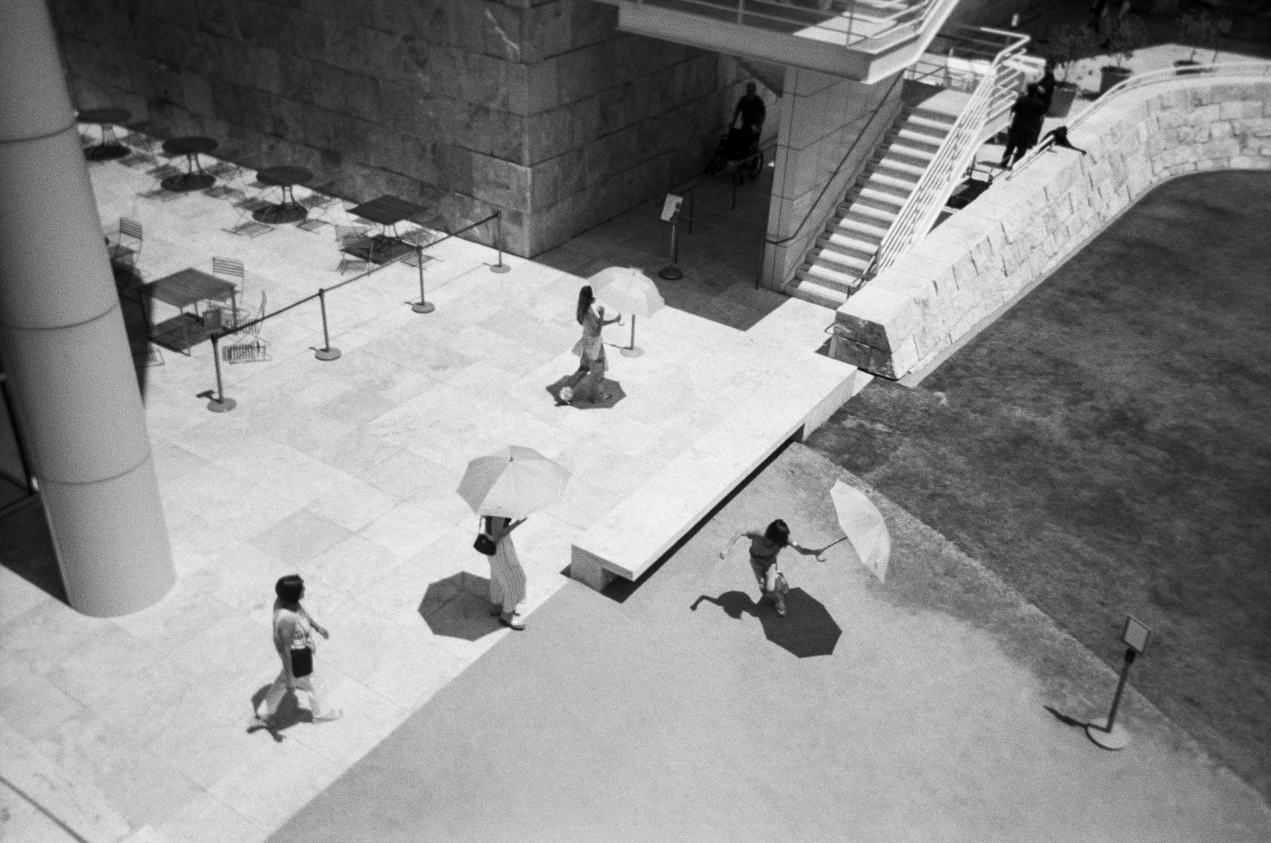 a playful scene I captured at the Getty Museum