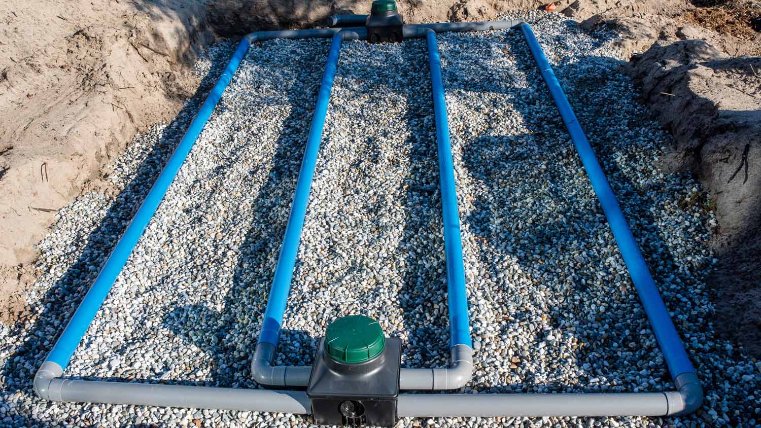 septic system pipeline