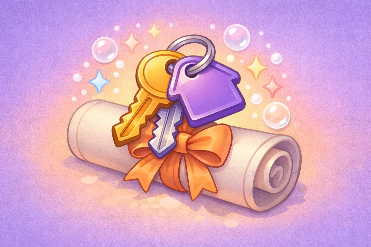 Ključevi apartmana i ugovor o profesionalnom upravljanju nekretninama u Sarajevu.