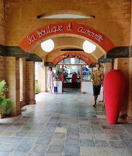 Auroville Boutique exterior.