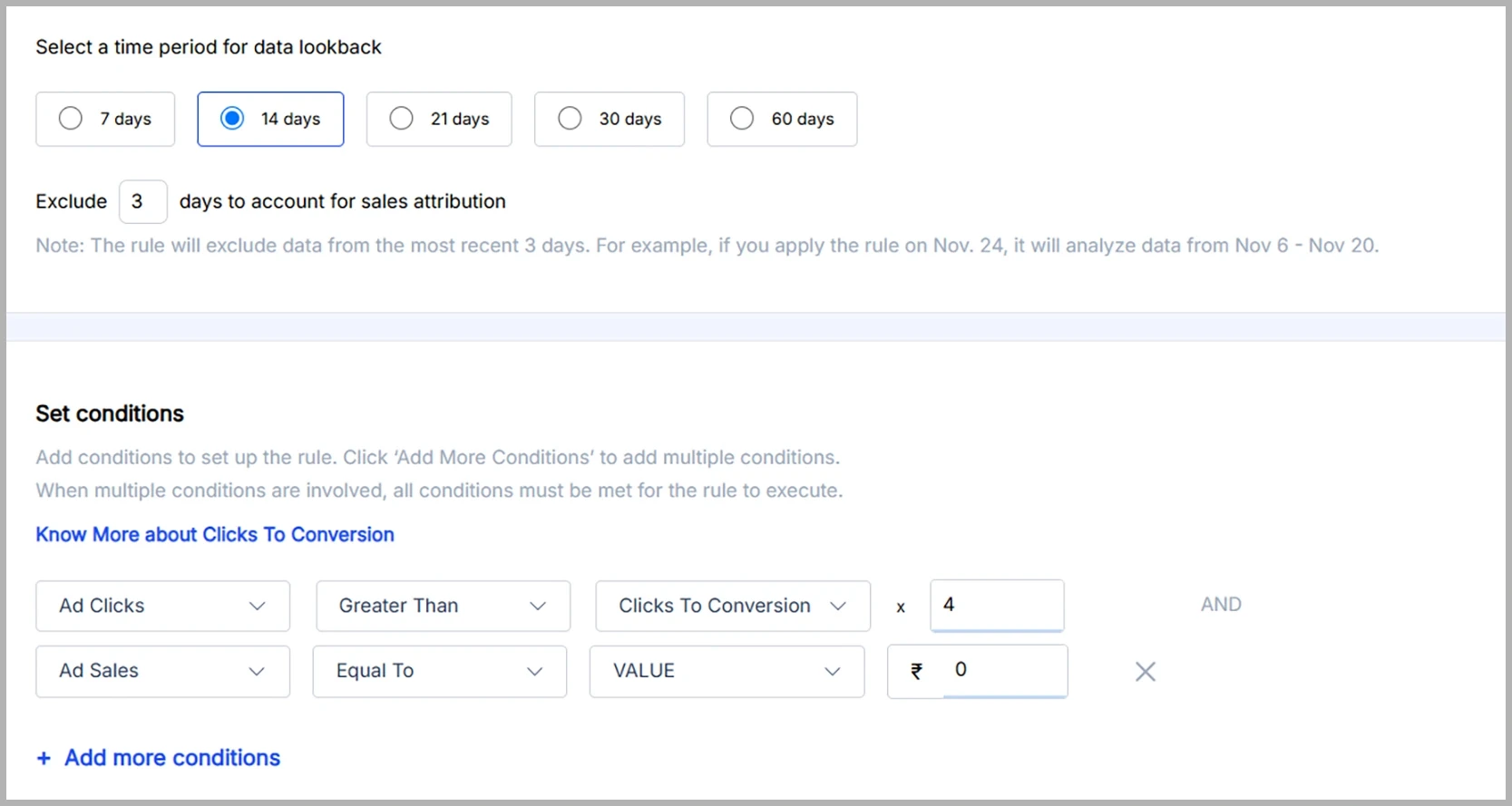 atom11’s automated keyword harvesting feature