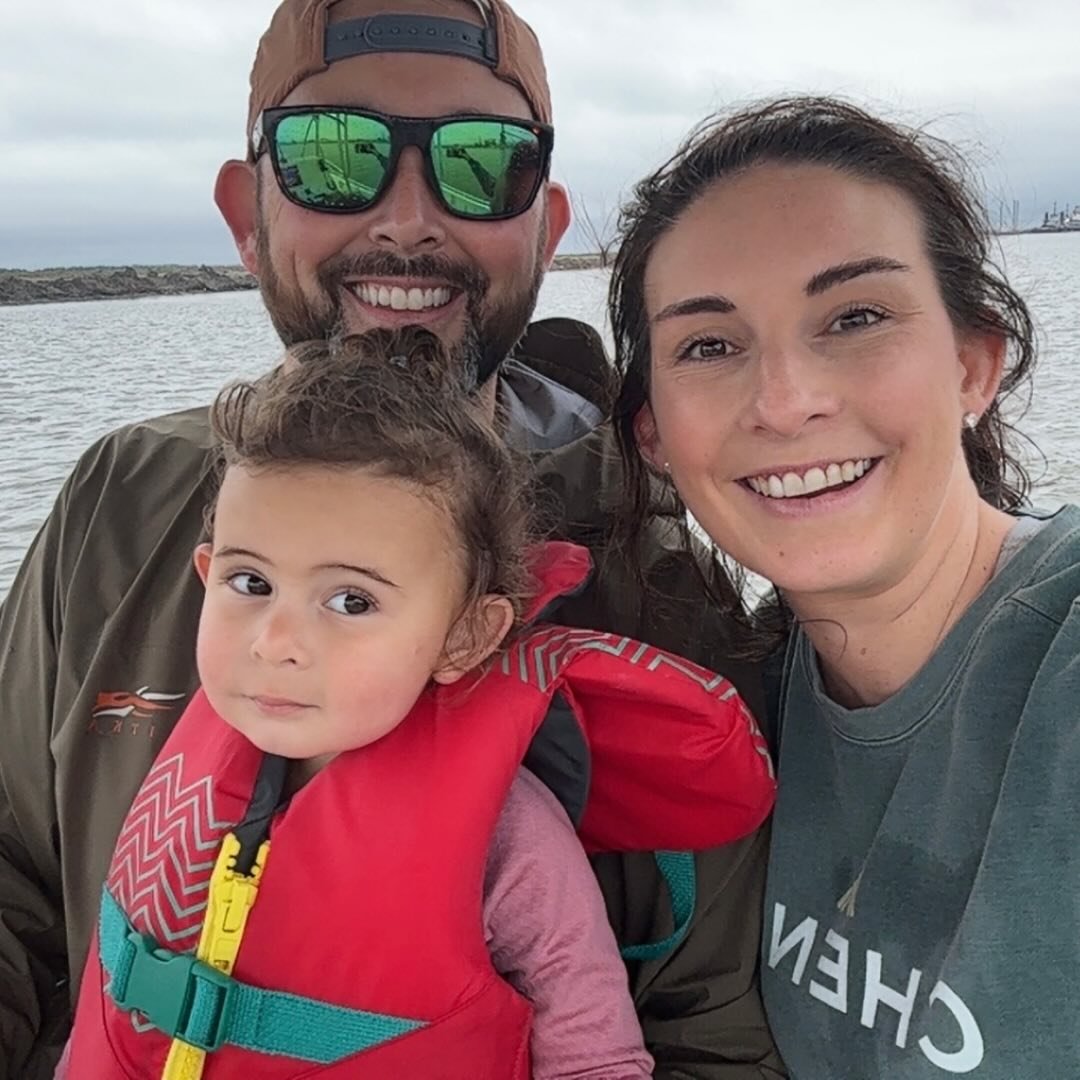 Chad Nolan and his family