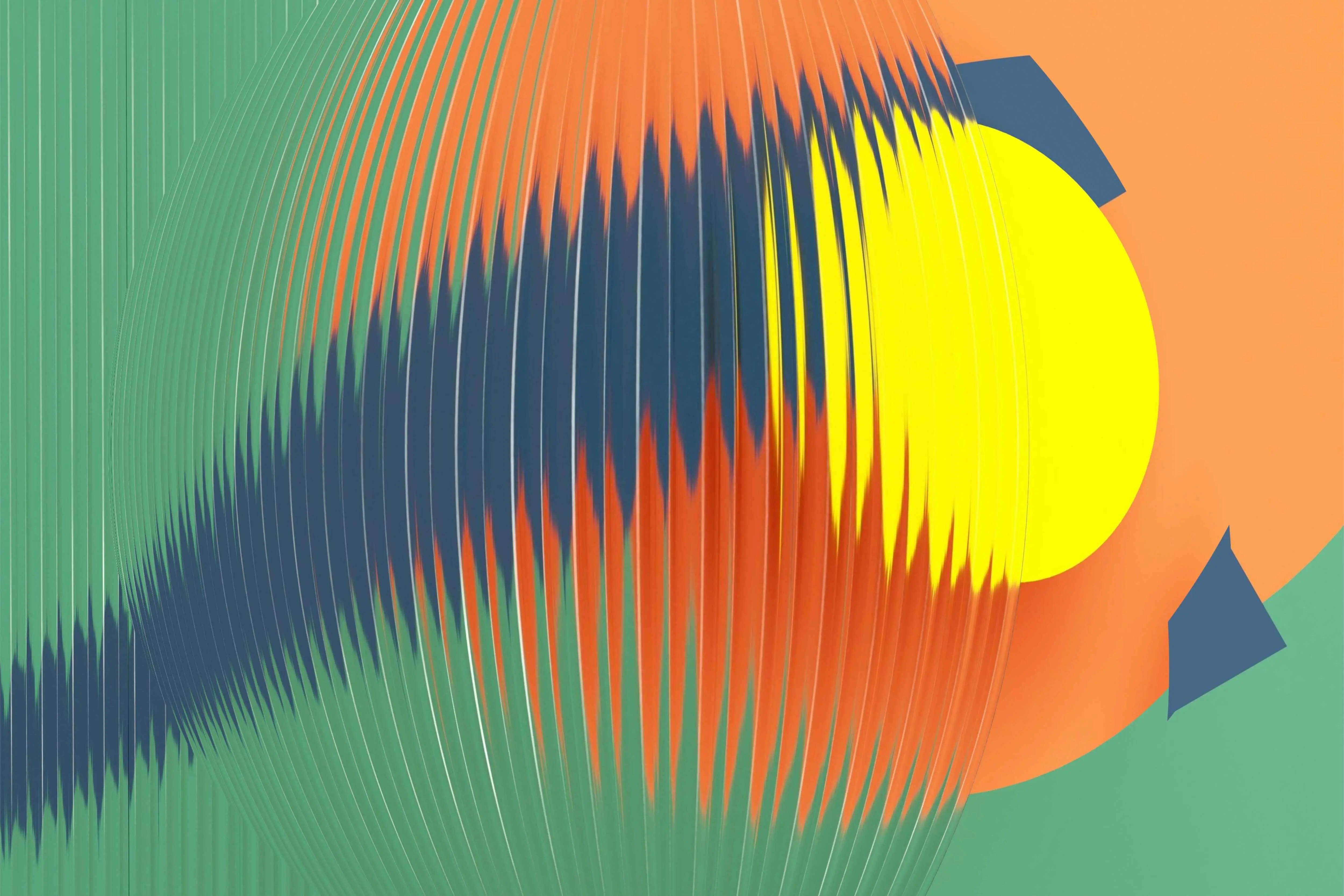 Overlapping figures moving and shifting with no notice