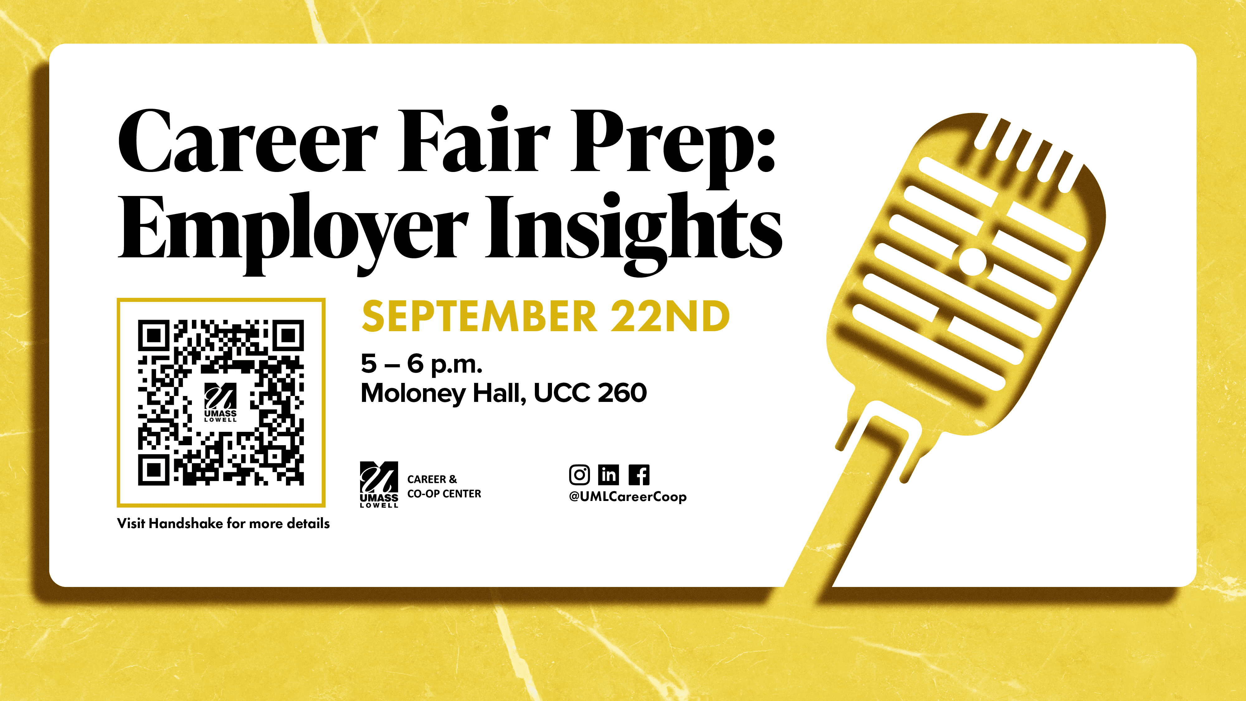 Fall career fair Digital Screen, Career Fair Prep: Employer Insights