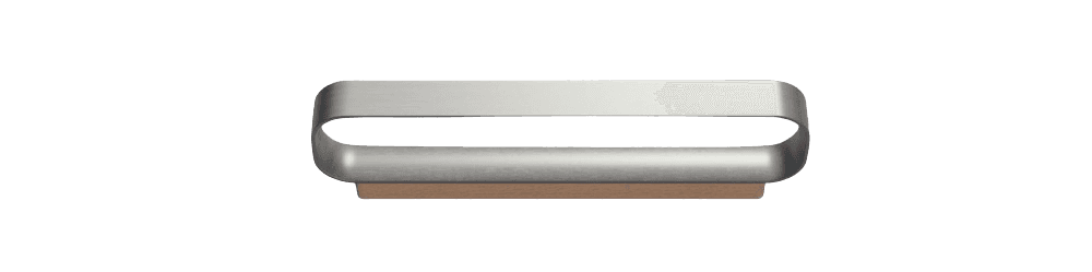 Bügel 536  Eiche Edelstahl