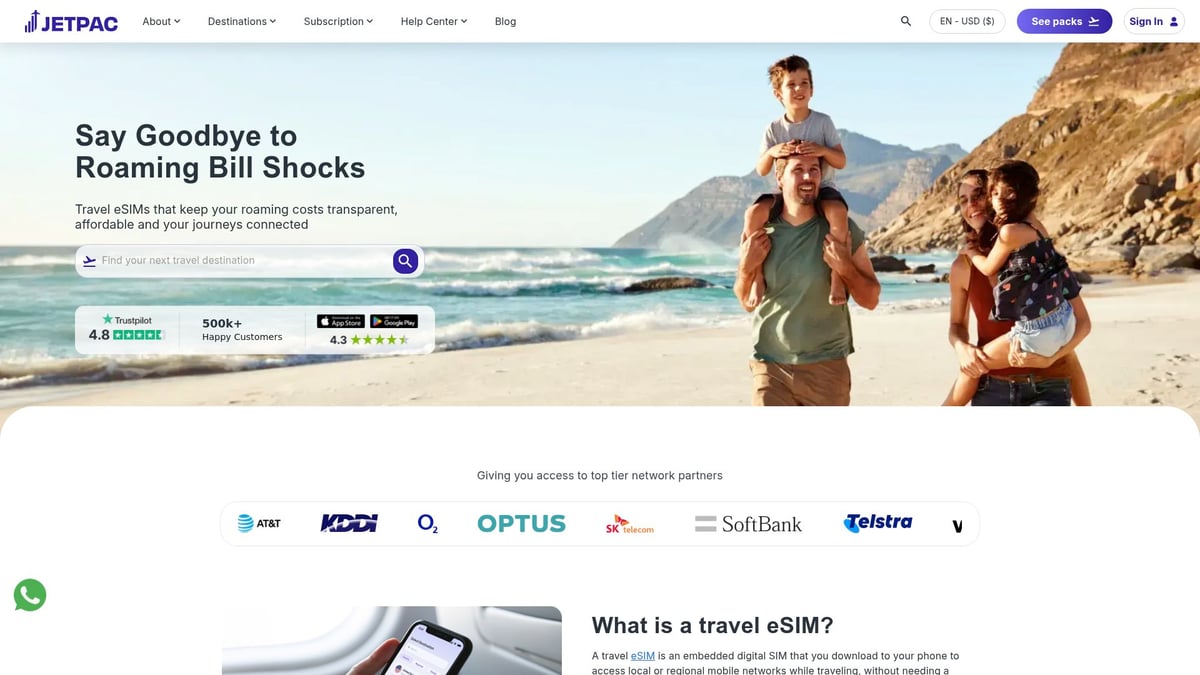 Top 7 Best eSIM for USA in 2026: Unbeatable Choices - Jetpac