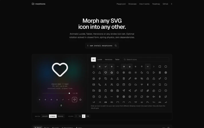 Morphicons