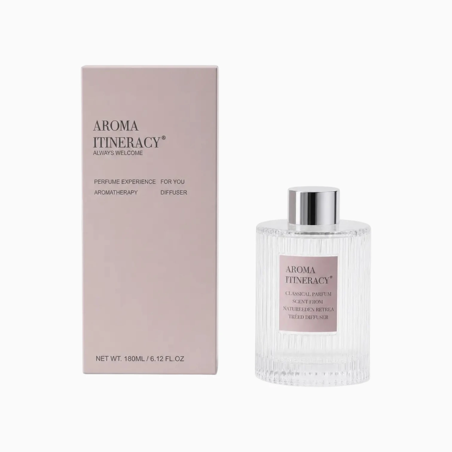 Fragrance, vessel and presentation options for private label home fragrance ranges.