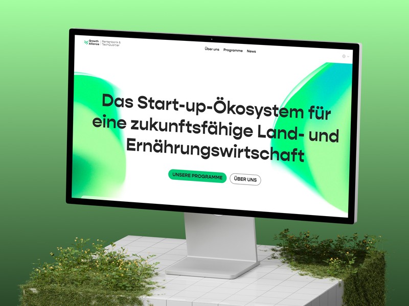 Growth Alliance Landingpage.