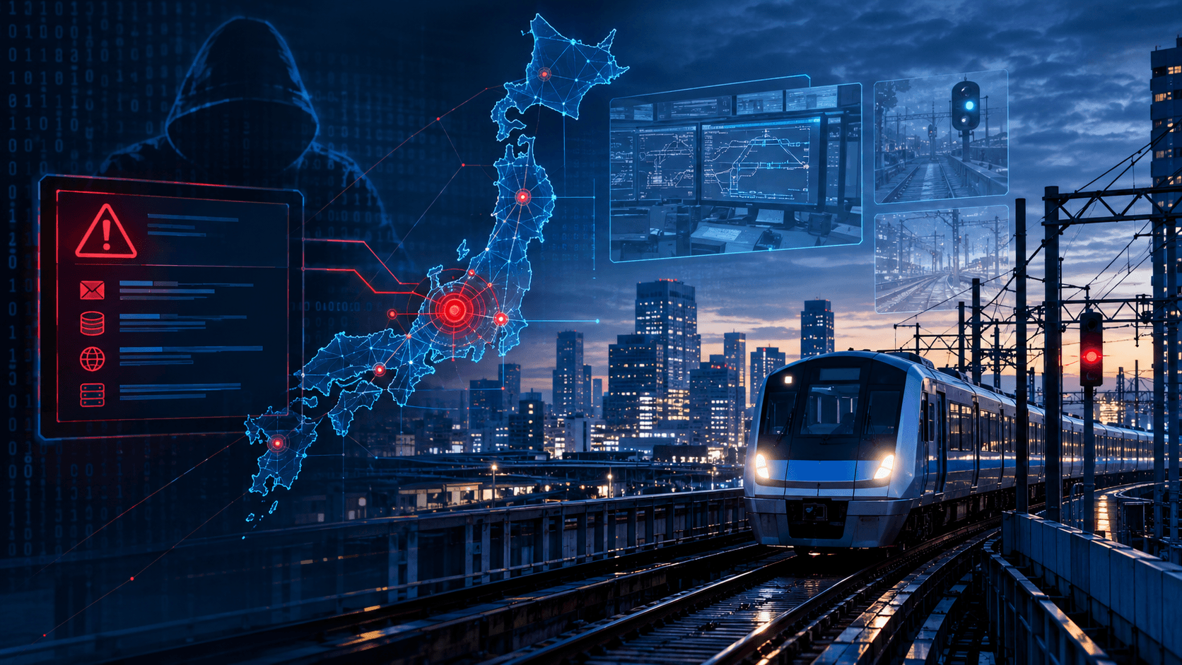 Japan rail cyberattack
