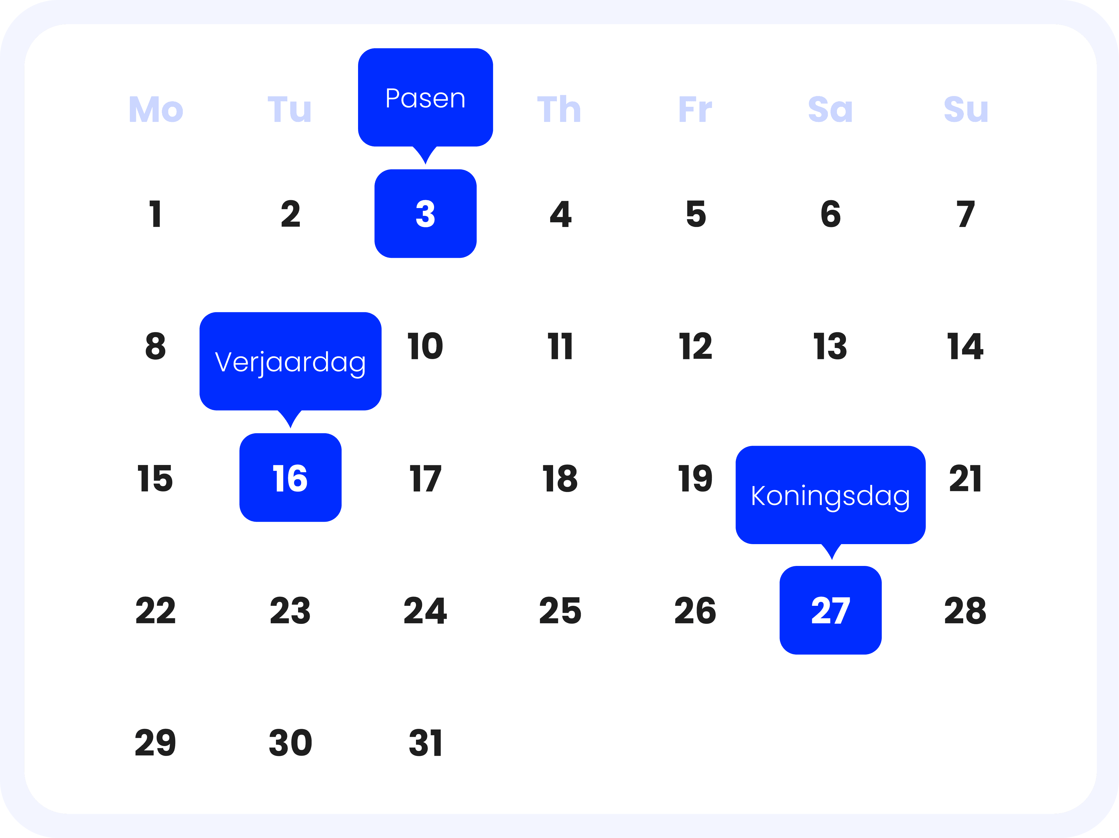 An image of two people. One has given a gift to the second person. The second person is reading the card that came with the gift.