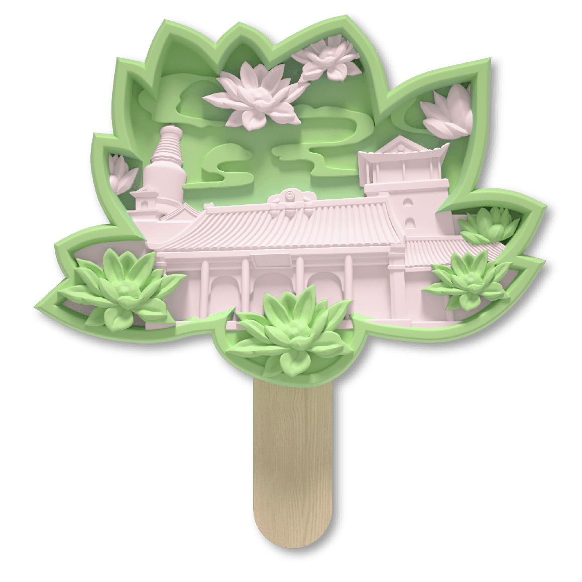 An example of ice cream modeling design