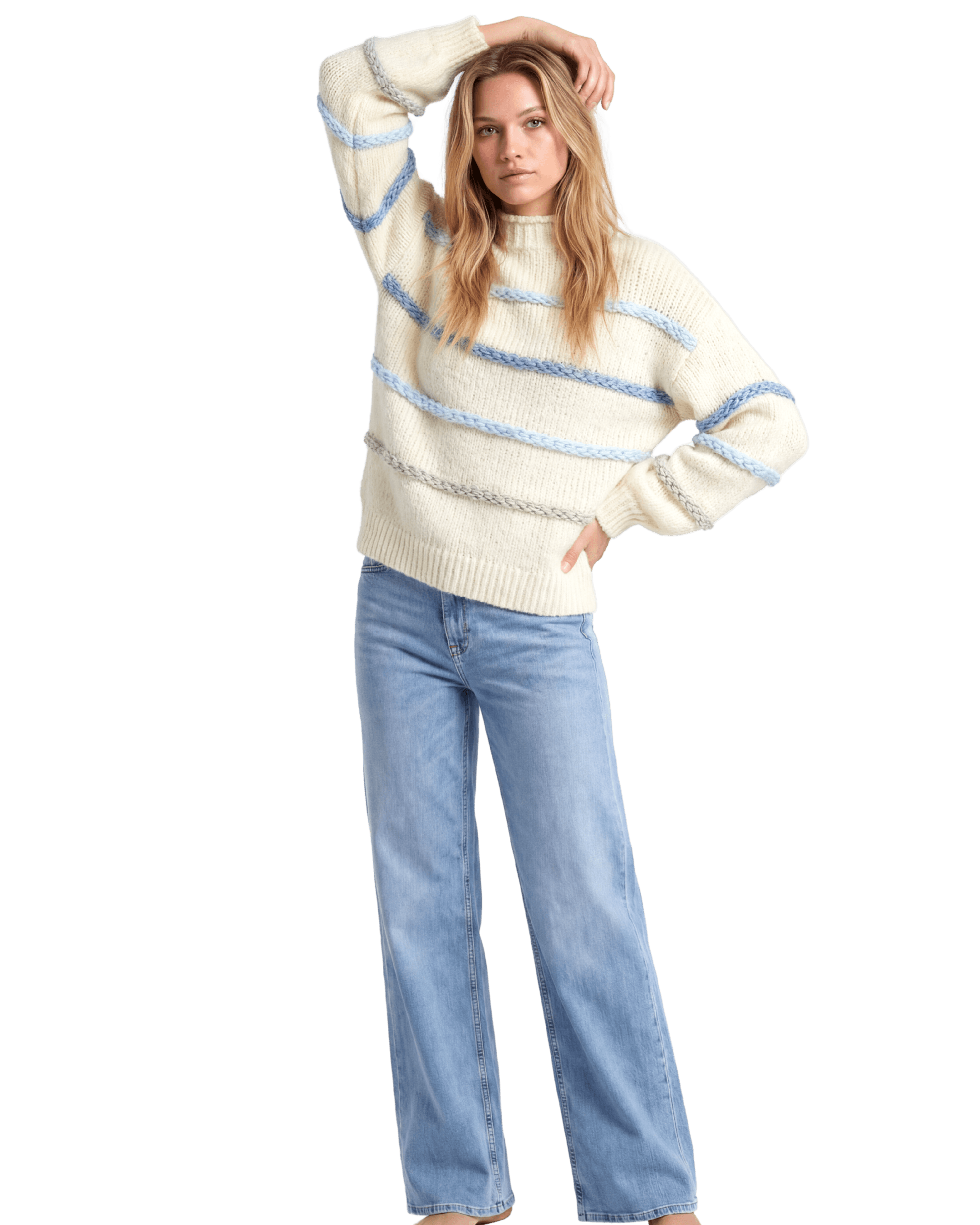 Manken Retail Labs ile kazağı giyiniyor