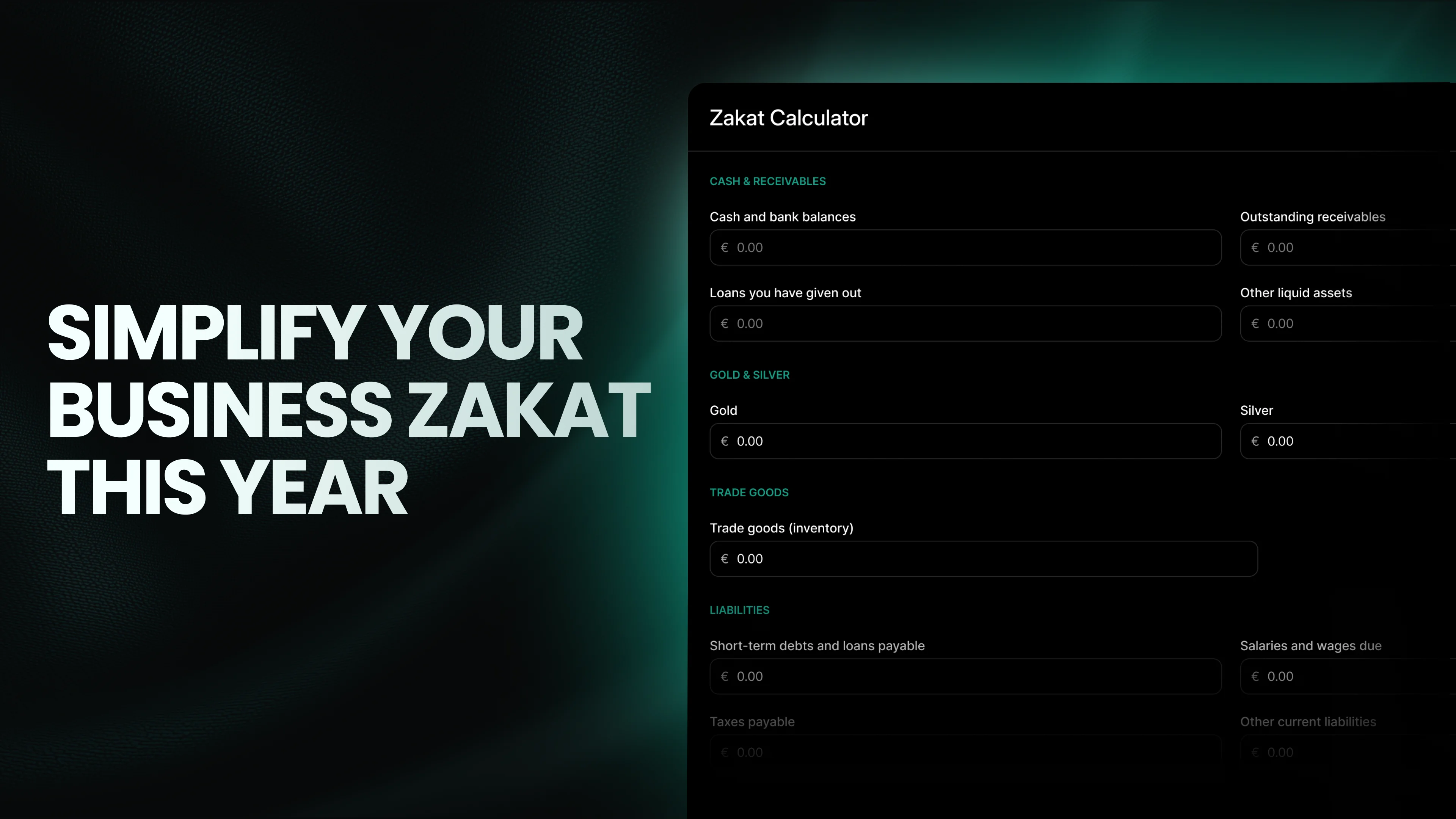 Simplify Your Business Zakat