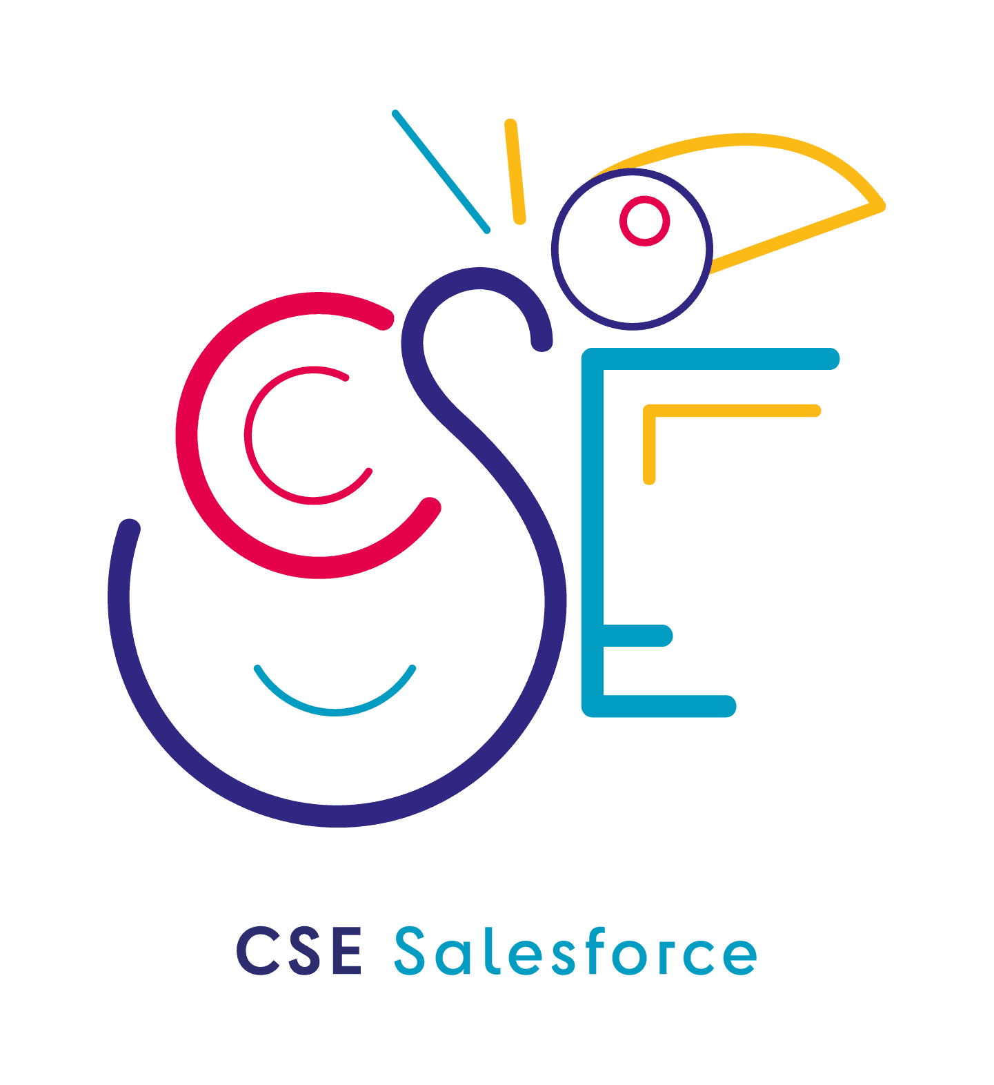 Logo du CSE de Salesforce qui est partenaire de Solarock