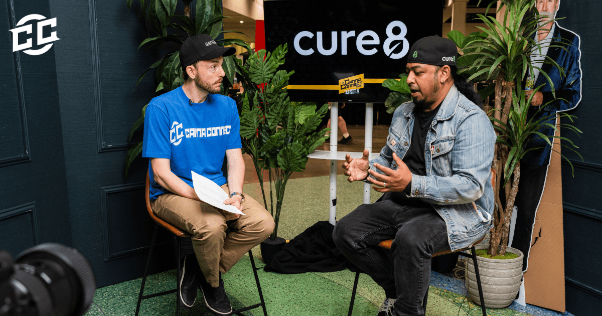 Munir Haque, President of Cure8, joins The Canna Connect Show live at CannaCon Midwest 2026.