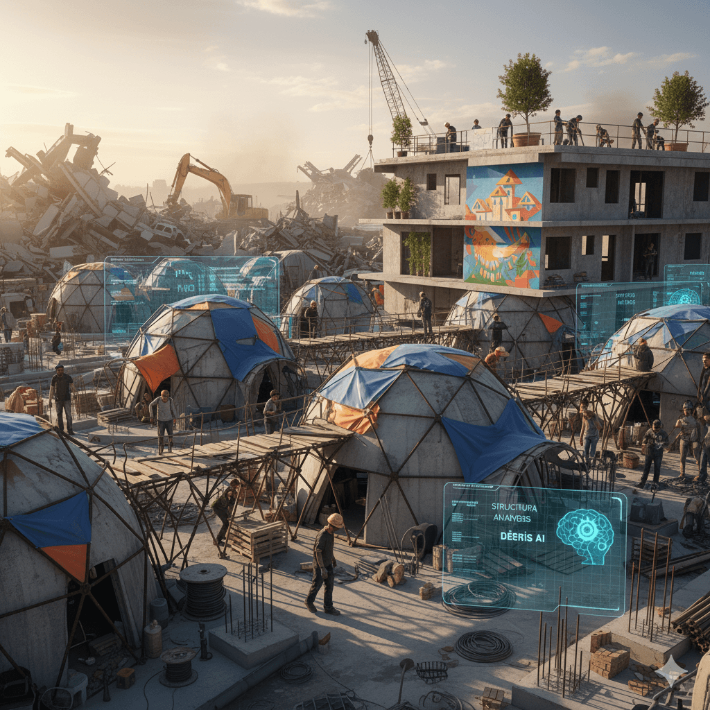 Debris AI's innovative approach transforms destruction into a foundation for rapid recovery.