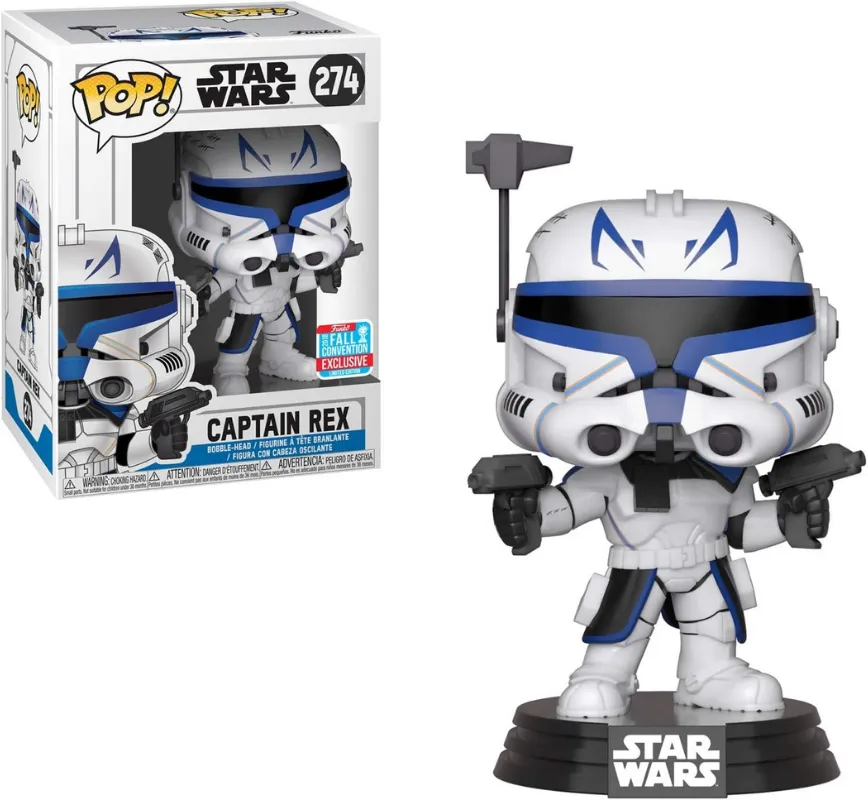 Captain Rex 2018 Fall Convention Exclusive Limited Edition Funko