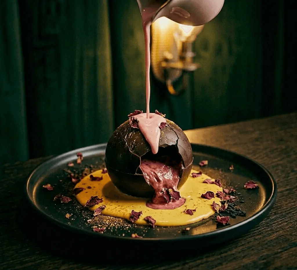 Gulab Noir — signature dish at Vesper