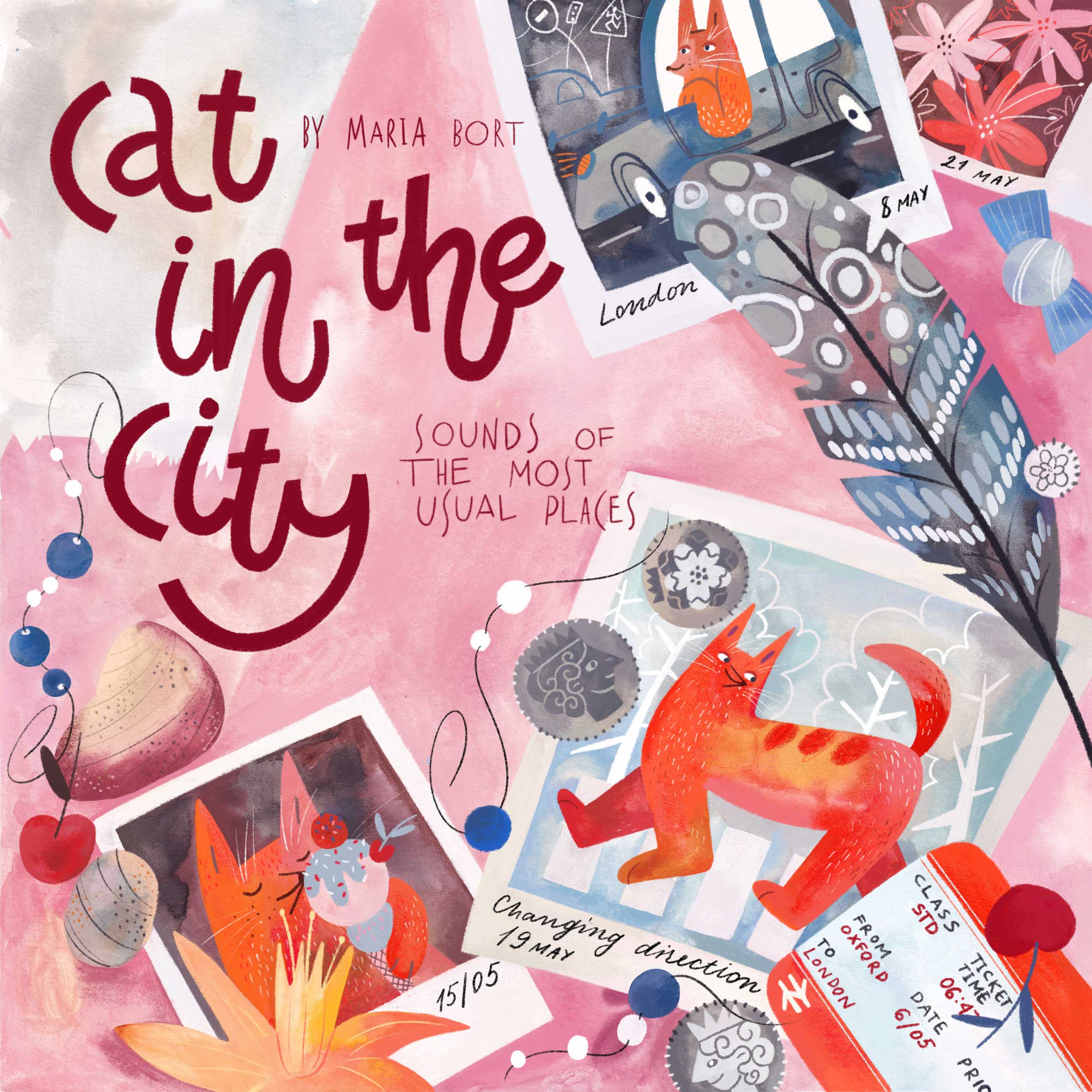 The Cat in the City. Cover