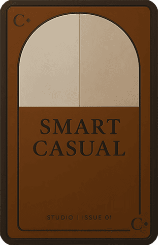 Style aesthetic selection card, Smart Casual