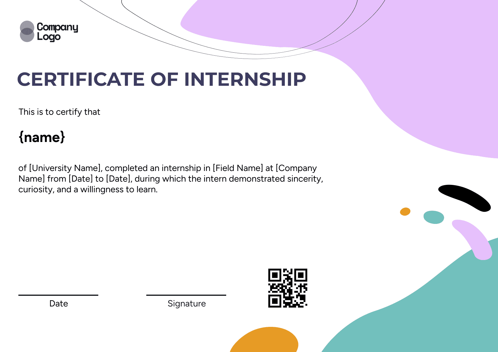 Wauld - Professional and attractive green recognition badge template