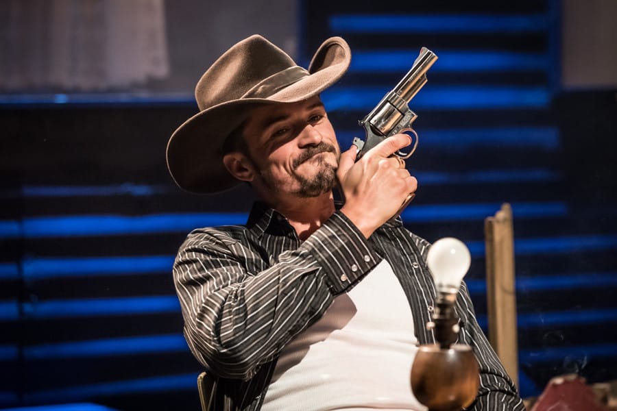 Orlando Bloom in Killer Joe at Trafalgar Studios